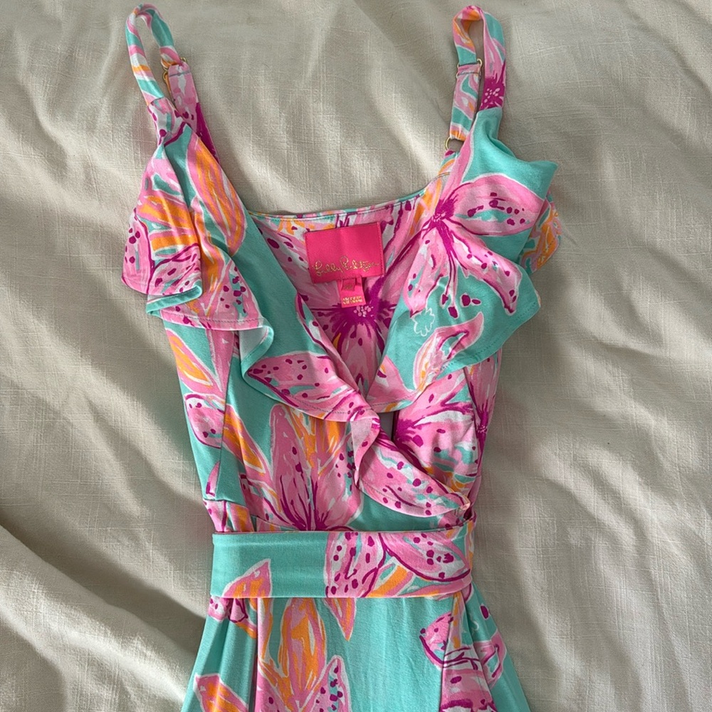 Lilly Pulitzer High Low Wrap Dress